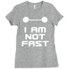 not fast Ladies Fitted T-Shirt