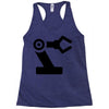 black robot Racerback Tank