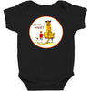 calvin hobbes Baby Bodysuit