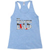 papa dad Racerback Tank