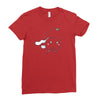 cute bunny Ladies Fitted T-Shirt