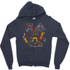 battle of the masters Zipper Hoodie