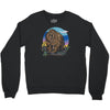 polygon bear graphic Crewneck Sweatshirt
