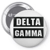 Delta Gamma Black Pin-back button