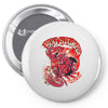 red bird Pin-back button