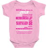 quens are born in july Baby Bodysuit