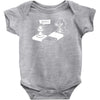 chess capture the pawn Baby Bodysuit