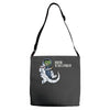 houston we have a problem Adjustable Strap Totes