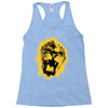 lion yellow Racerback Tank