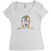 C3po Women's Triblend Scoop T-shirt