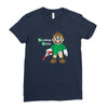 breaking bricks Ladies Fitted T-Shirt