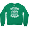 Super Cool Granny Of A Freaking Awesome Granddaughter Crewneck Sweatshirt
