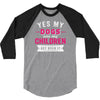 yes dogs are my children. get over it 3/4 Sleeve Shirt