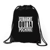 pubg - straight outta pochinki Drawstring Bags