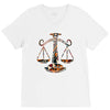 ethnic libra V-Neck Tee