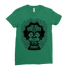 lisa simpson Ladies Fitted T-Shirt