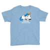 sad unicorn Youth Tee