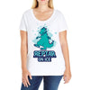 reptar on ice Ladies Curvy T-Shirt