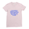 i love being a senior citizen Ladies Fitted T-Shirt