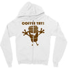 coffee yay Zipper Hoodie