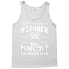 legends were born in october genuıne 1996 qualıty one kind of aged l Tank Top