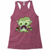 zombie monster Racerback Tank