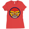 lucha libre   red Ladies Fitted T-Shirt
