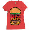 big tasty Ladies Fitted T-Shirt