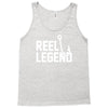 reel legend funny lure father's day country fishing bass humor Tank Top