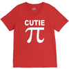 cutie pi t shirt medium funny nerdy geeky math sex humor cute awesome V-Neck Tee