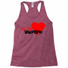 be my valentine 2 Racerback Tank