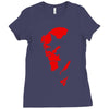 superhero cool Ladies Fitted T-Shirt