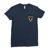 black clover pocket Ladies Fitted T-Shirt