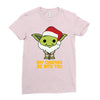 may cristmas be with you yoda Ladies Fitted T-Shirt