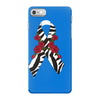 carcinoid cancer ribbon and rose iPhone 7 Case
