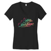 merry christmas Women's V-Neck T-Shirt