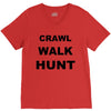 crawl walk hunt V-Neck Tee