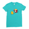 french fried jason Ladies Fitted T-Shirt