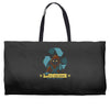save the galaxy Weekender Totes