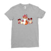 dia de los foxes Ladies Fitted T-Shirt