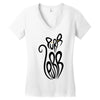 purr purr Women's V-Neck T-Shirt