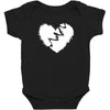 broken heart xxx Baby Bodysuit