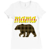 mama bear Ladies Fitted T-Shirt