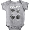 pug life Baby Onesie