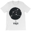 Virgo Zodiac Sign Minimal Design T-Shirt