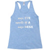 say eye Racerback Tank
