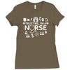 registered nurse Ladies Fitted T-Shirt