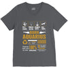 Born Arquarius Multitasking Problem Solving Tees V-Neck Tee