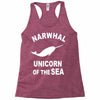 narwhals Racerback Tank
