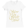 slow and steady Ladies Fitted T-Shirt